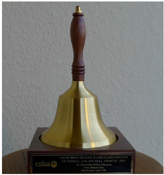 WCCUSD Gloden Bell Award  